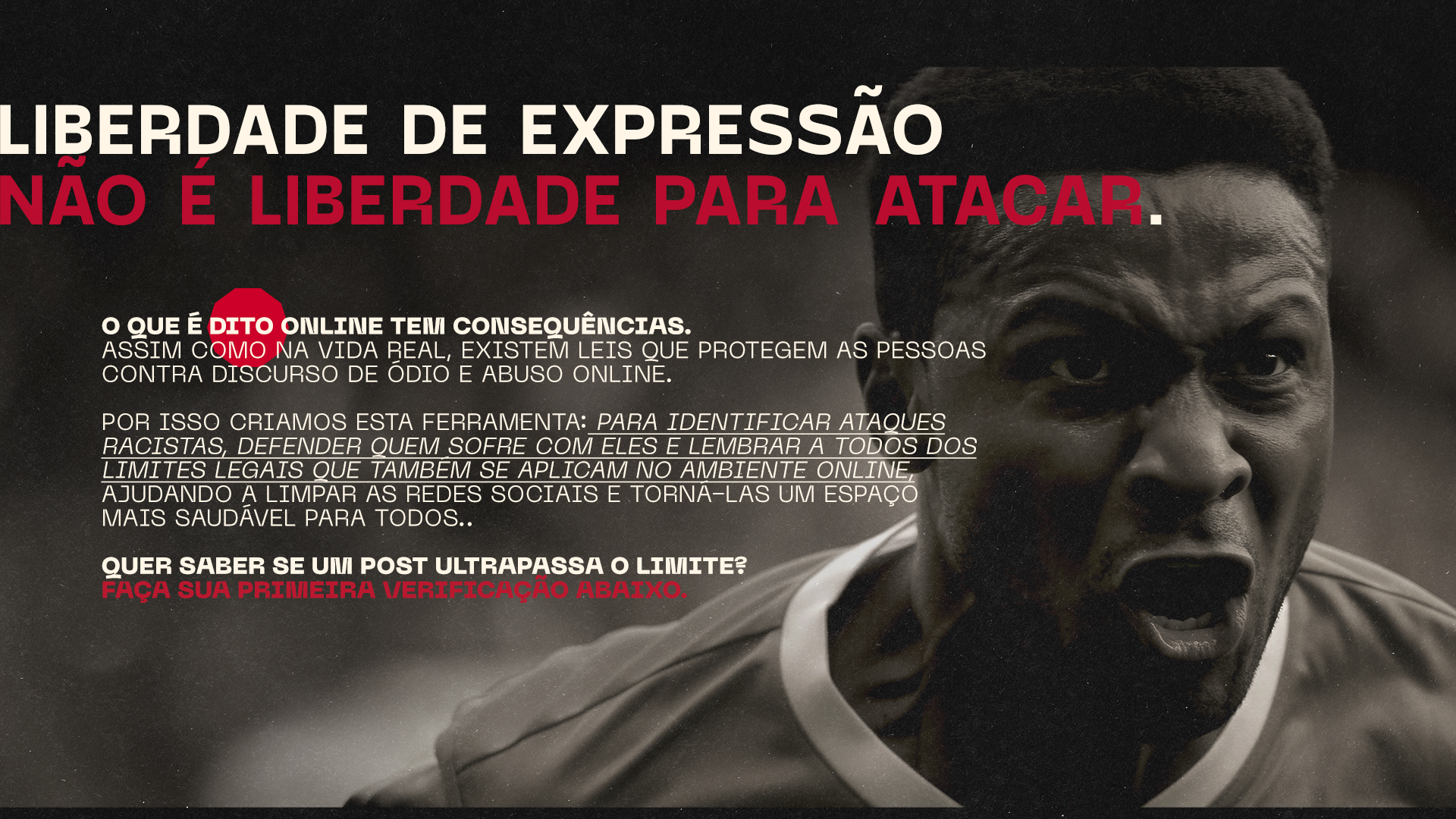 Liberdade de expressão não é liberdade para atacar